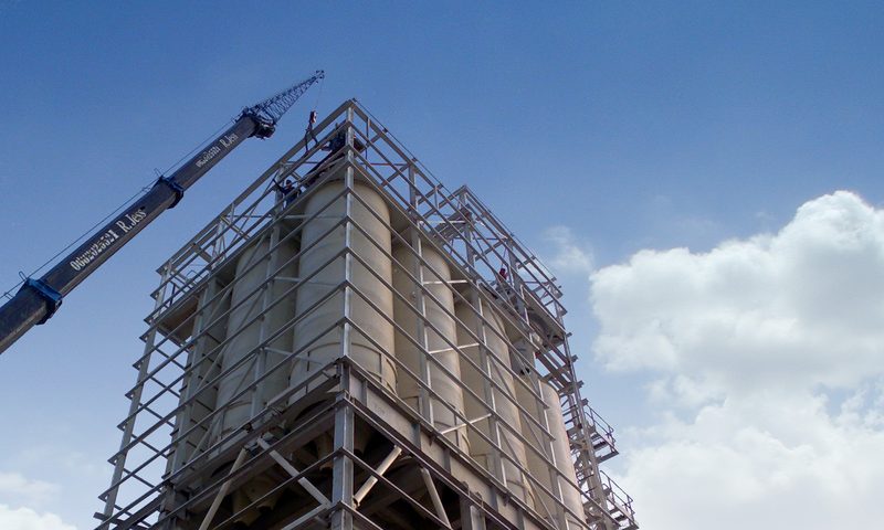 Stahlbau und Montage HP Industries